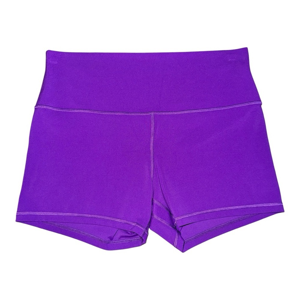 Lululemon Align High-Rise Short 4” Nulu College Purple Size 14 Yoga NWT - Picture 10 of 13
